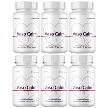 Vaso Calm  Healthy Blood Balance Supplement 60 Capsules
