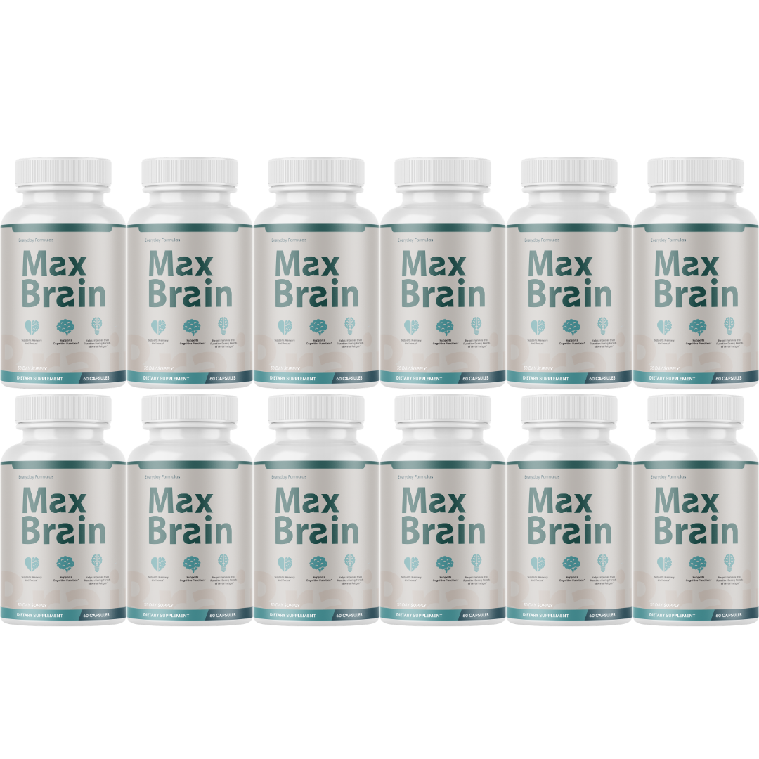 Max Brain, Brain Health Support Supplement 60 Capsules
