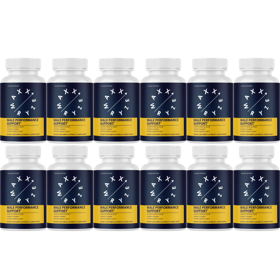 MaxxRyze Male Performance Supplement Formula 60 Tablets