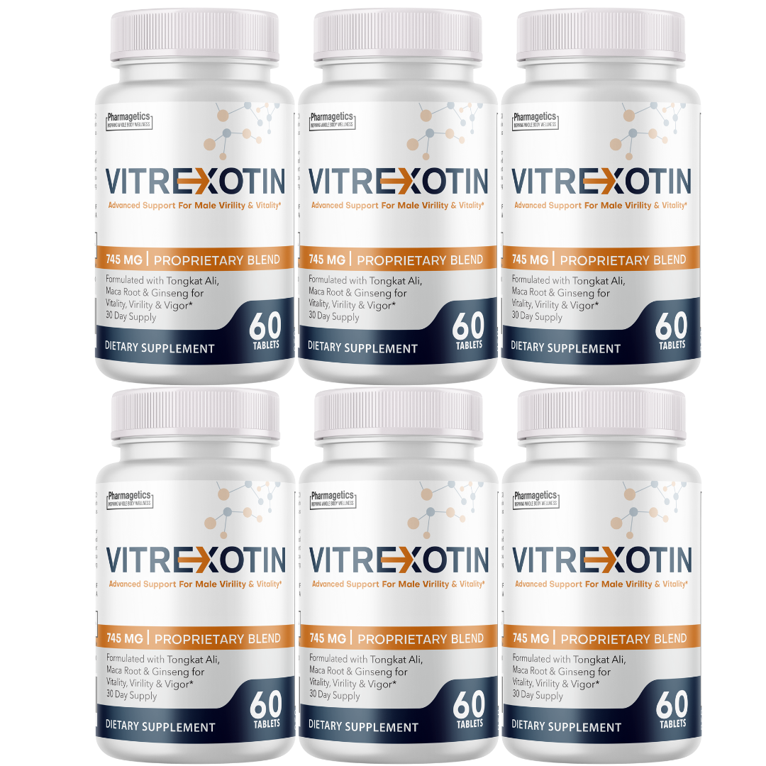 Vitrexotin Advanced Support For Male Virility & Vitality 60 Tablets