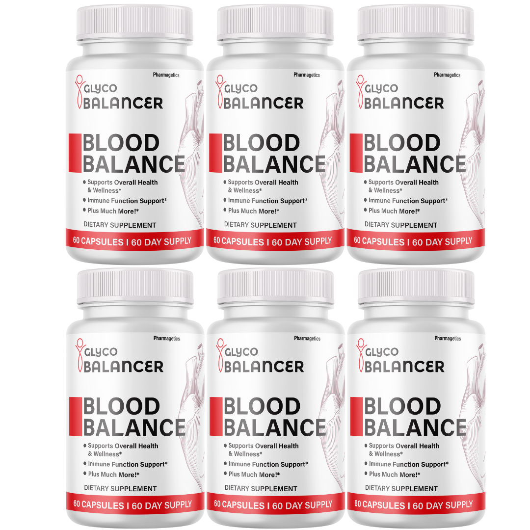 Glyco Balancer Glycogen Control for Blood Pressure + Sugar Support  60 Capsules