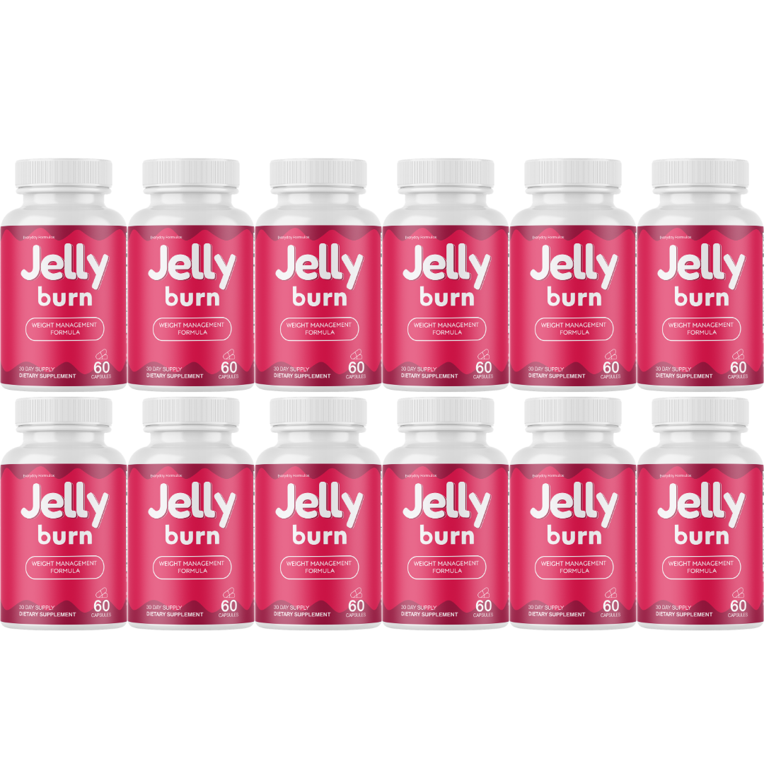 Jelly Lean Fat Burn Support Appetite Control Metabolism Boost 60 Capsules