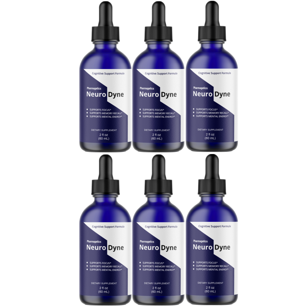 Neuro Dyne Cognitive Support Formula, Brain Health Drops Supplement 60ML