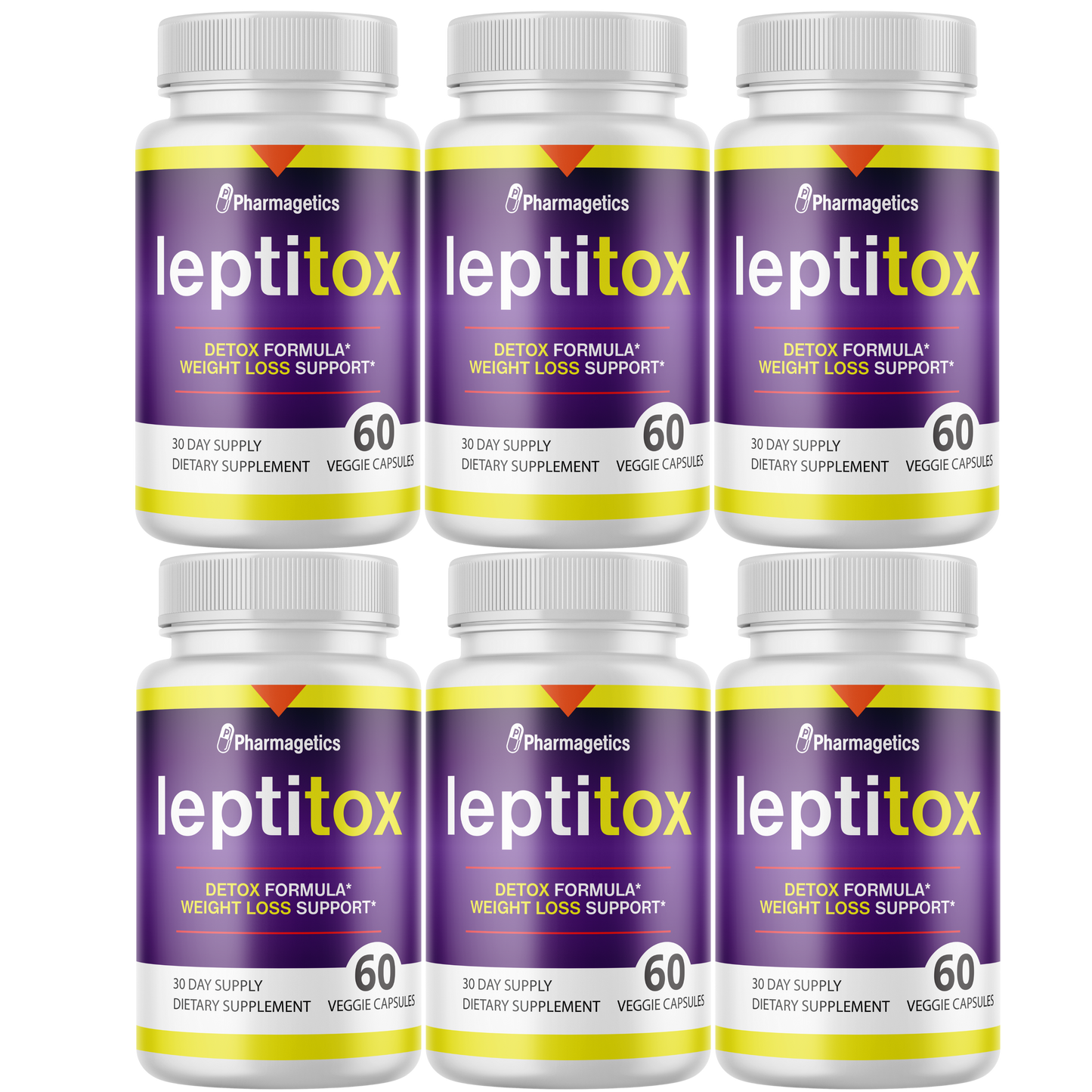 Leptitox Detox Formula Weight Loss Support Supplement 60 Capsules