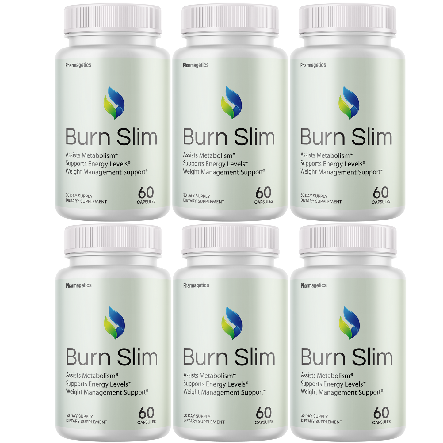Burn Slim Weight Management Support, Fat Loss Supplement 60 Capsules