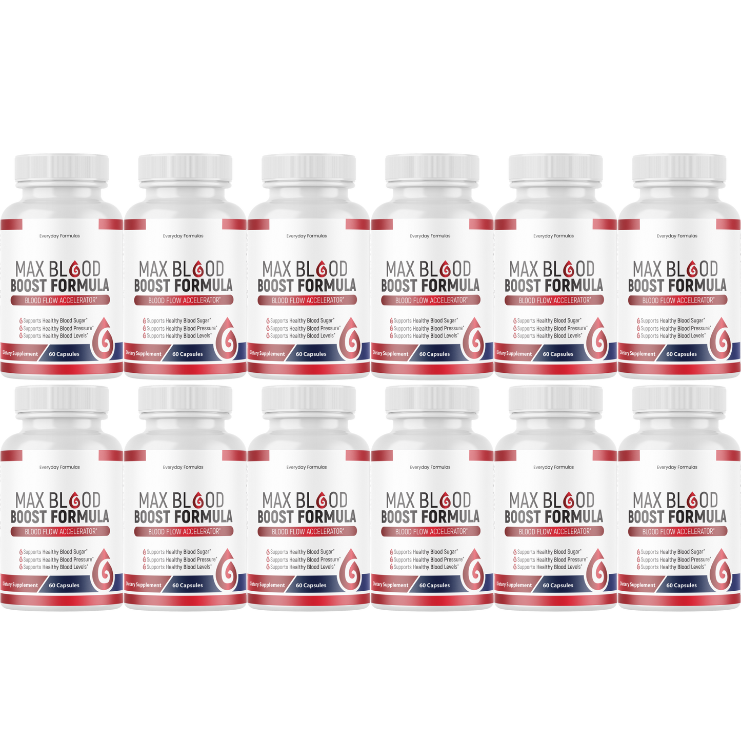 Max Blood Boost Formula Healthy Blood Sugar Supplement  60 Capsules