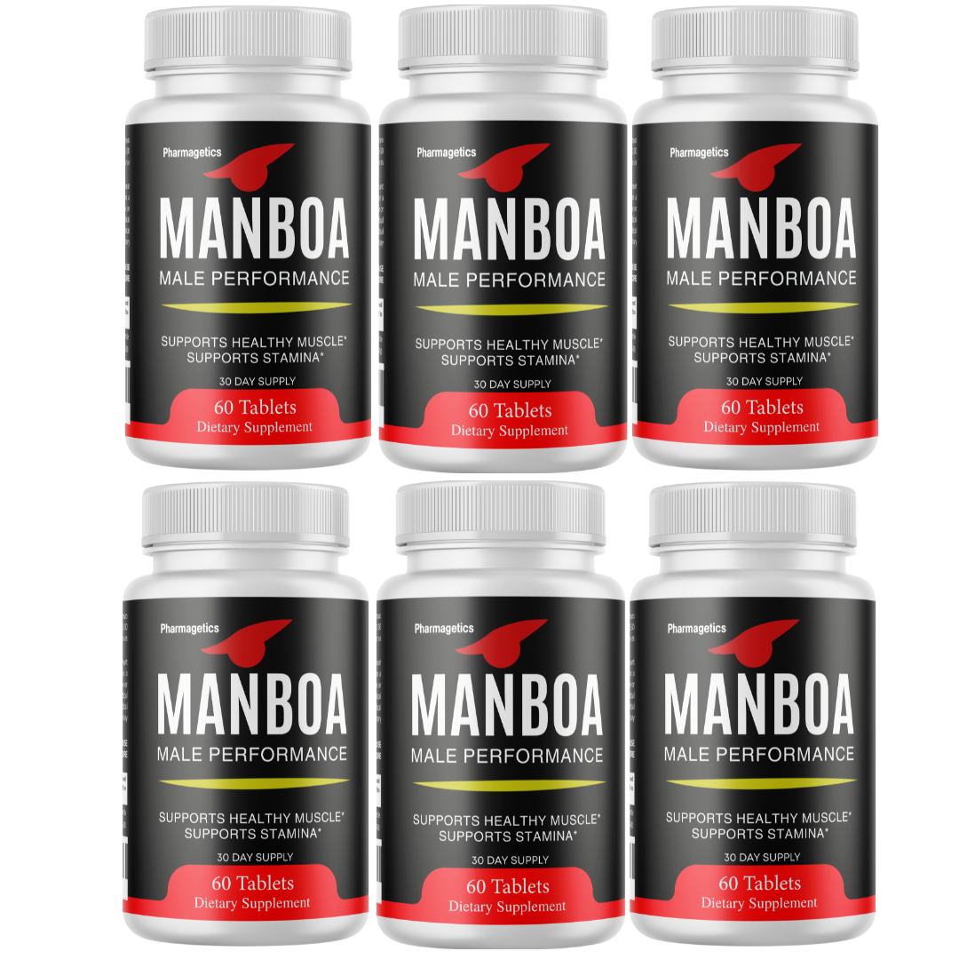 Manboa Male Performance Supplement, Stamina Support 60 Tablets