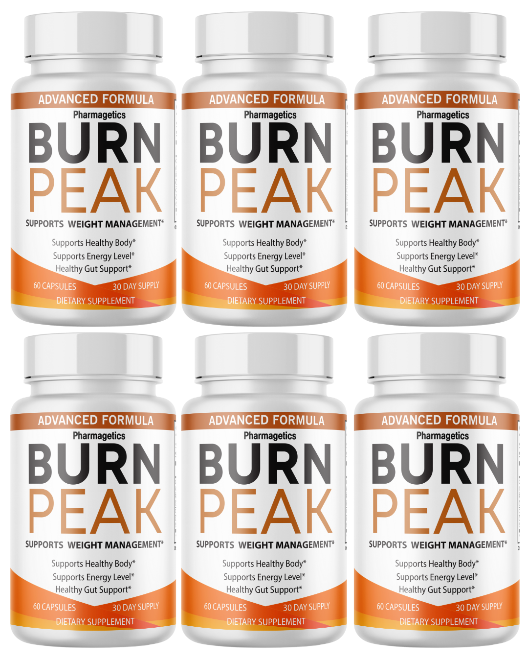 Burn Peak for Advanced Weight Loss, BurnPeak Fat-Burner Formula 60 Capsules