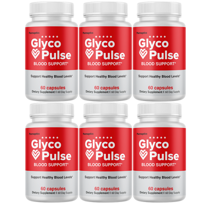 Glyco Pulse Blood Sugar Support Supplement Metabolism & Energy 60 Capsules
