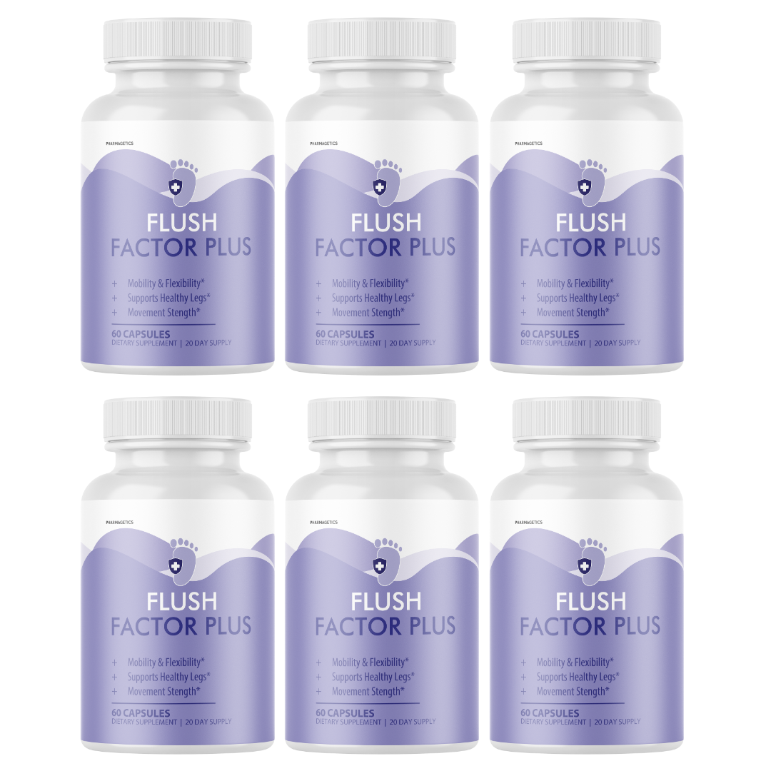 Flush Factor Plus Supports Mobility Flexibility & Enhance Strength 60 Capsules