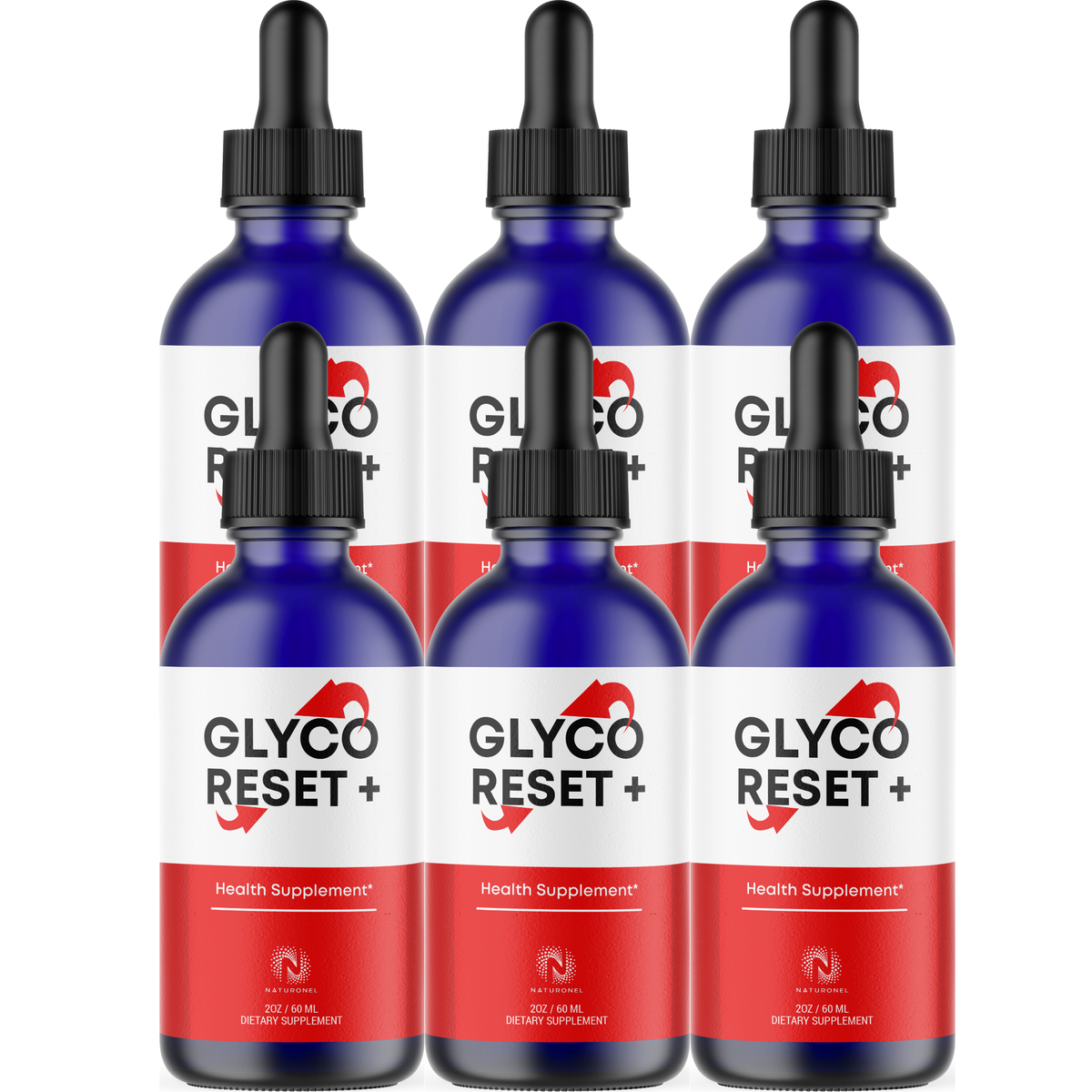 GLYCO RESET+ Liquid Drops – Advanced Metabolic Wellness Formula with L-Arginine HCl, L-Glutamine & L-Tryptophan – Daily Liquid Supplement – Natural Lemon Flavor