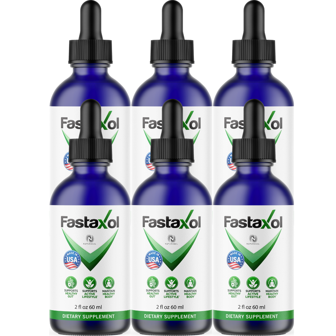 FasfaXol Advanced Liquid Formula (6 Pack) – Amino Acid Blend with L-Arginine HCl, L-Glutamine & L-Tryptophan