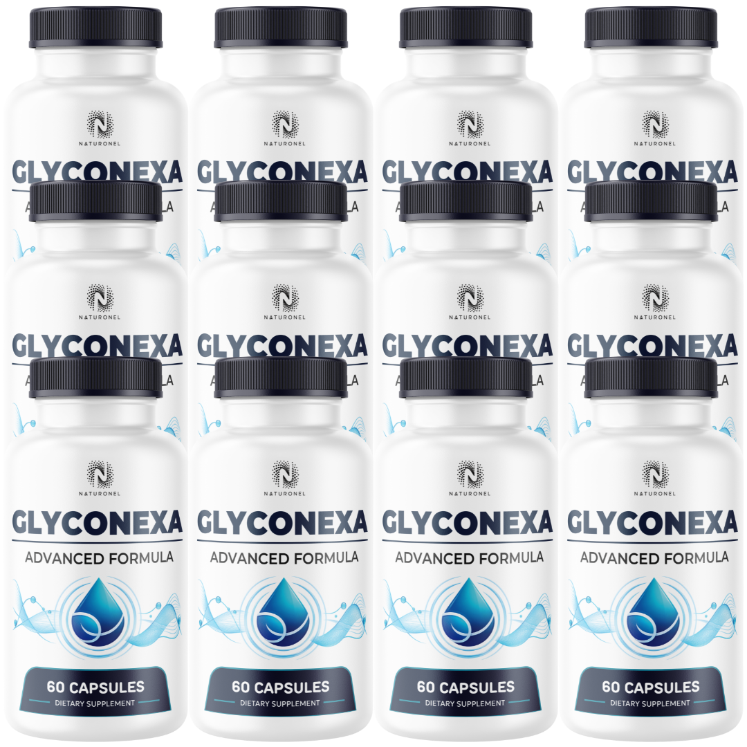 Glyconexa Advanced Formula (12 Pack)– Chromium, Alpha Lipoic Acid, Banaba Leaf, Cinnamon Bark, Bitter Melon, Gymnema & Biotin – Premium Daily Herbal Supplement