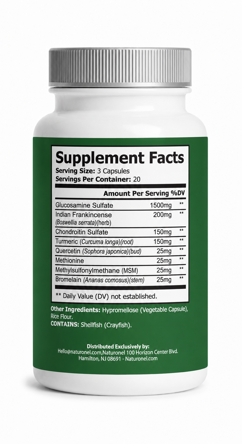 JointBreX (3 Pack) – Advanced Joint Health Supplement with Glucosamine Sulfate, Boswellia, Chondroitin, Turmeric, MSM & Bromelain, Daily Mobility & Flexibility Support