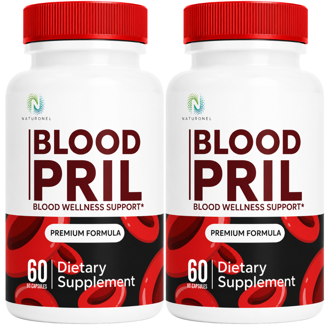 Blood Pril (2 Pack) Premium Multi-Ingredient Daily Wellness Formula with Vitamins, Minerals & Botanical Extracts, Alpha Lipoic Acid, Gymnema, Banaba, Cinnamon, White Mulberry & Chromium