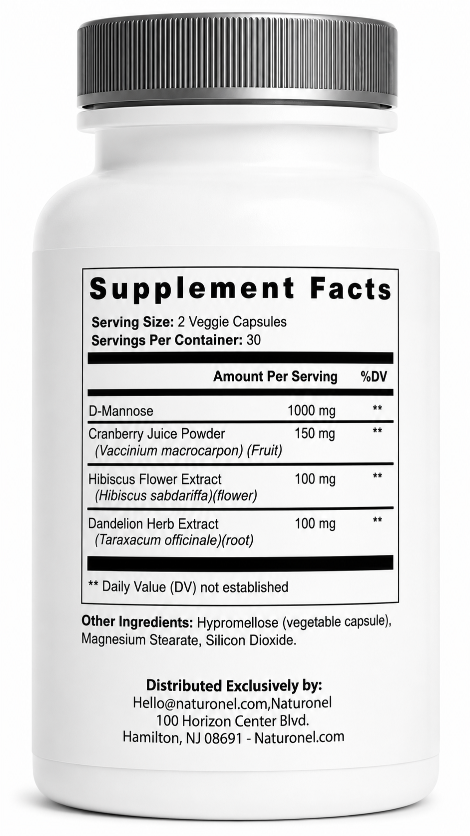 Lymph Savior – Advanced Lymphatic Health Support Formula with D-Mannose, Cranberry Juice Powder, Hibiscus Flower Extract & Dandelion Root, Premium Dietary Supplement - 6 Bottle