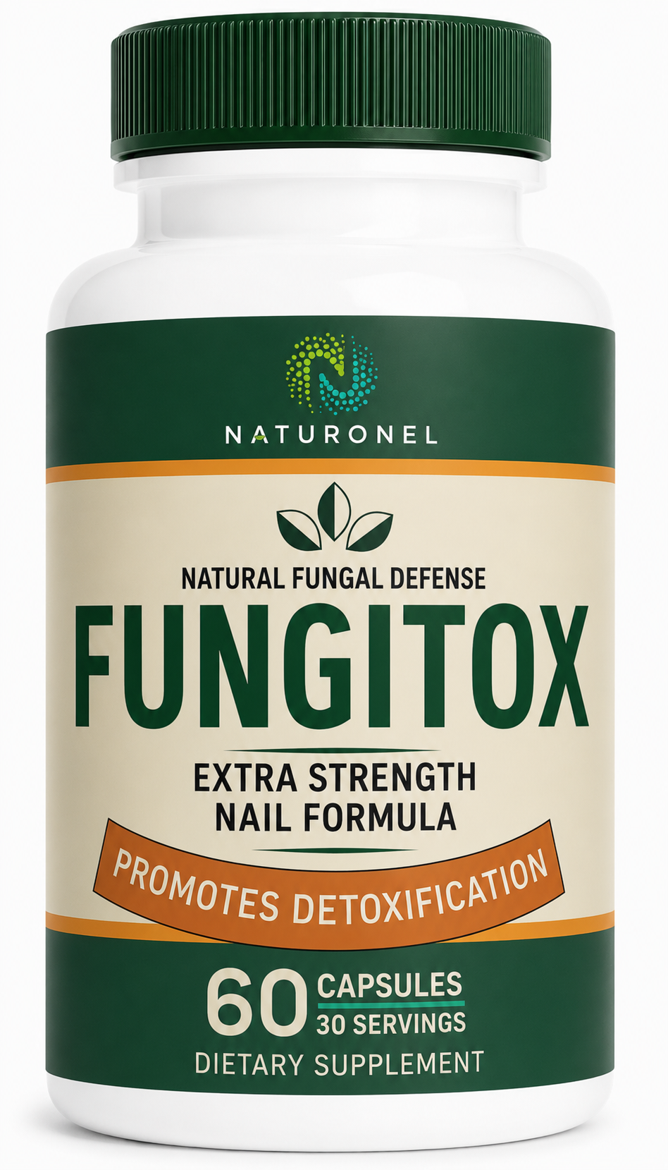 Fungitox Nail Formula Supplement – Herbal Blend with Vitamins, Minerals & Plant Extracts, Daily Wellness Formula, 60 Capsules