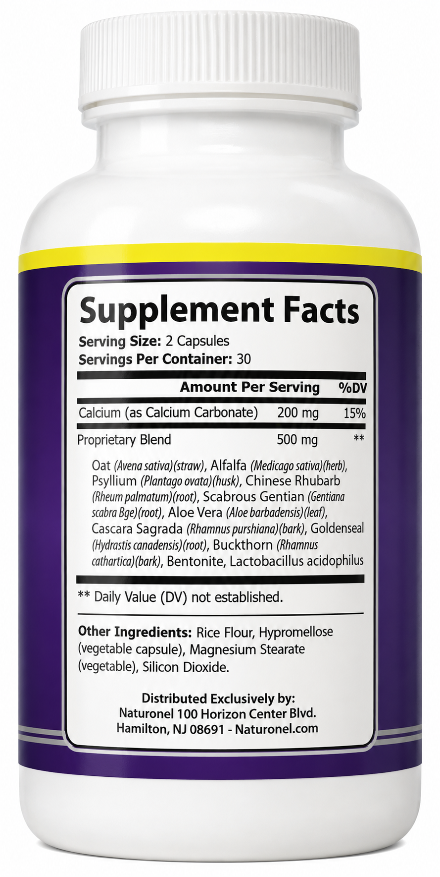 Leptitox Colon Cleanse & Gut Health Supplement – Herbal Digestive Support Formula with Psyllium Husk, Aloe Vera, Bentonite Clay & Probiotic – 60 Capsules
