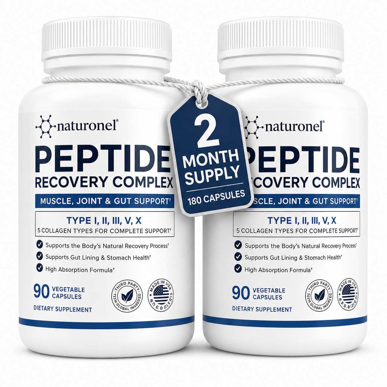Naturonel Peptide Recovery Complex - 2 Bottle