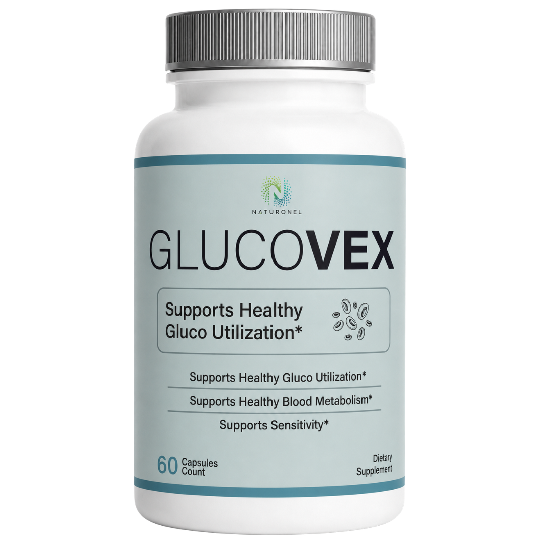 GLUCOVEX – Advanced Multi-Ingredient Formula with Chromium, Alpha Lipoic Acid, Gymnema, Bitter Melon, Cinnamon, Banaba & White Mulberry, Daily Dietary Supplement - 60 Capsules