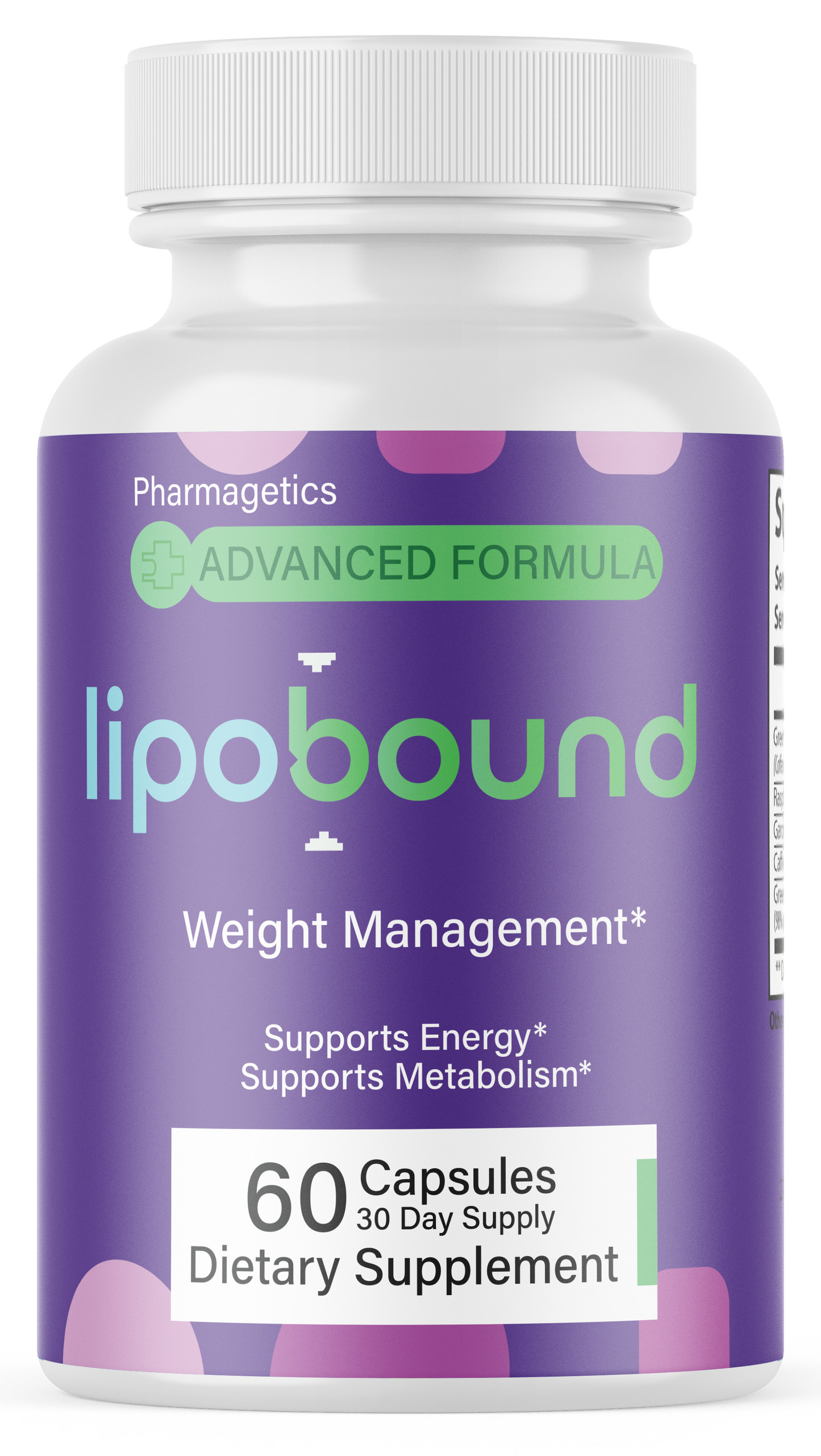 Lipobound  Weight Management Supplement, Metabolism Support 60 Capsules