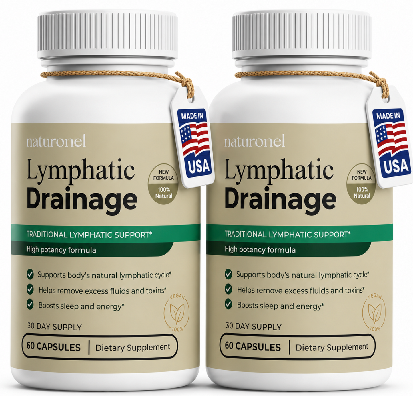 Lymphatic Drainage Supplement – Herbal Lymph Cleanse & Lymphatic Support - Sculptique