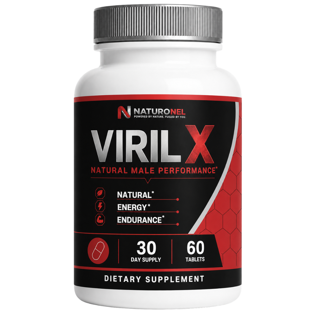 Viril X Natural Male Performance Supplement – Advanced Men's Wellness Formula with Longjack, Maca, L-Arginine, Ginseng & Zinc