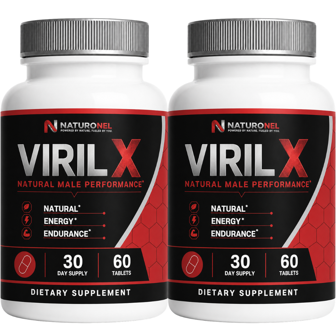 Viril X (2 Pack) Natural Male Performance Supplement – Advanced Men's Wellness Formula with Longjack, Maca, L-Arginine, Ginseng & Zinc