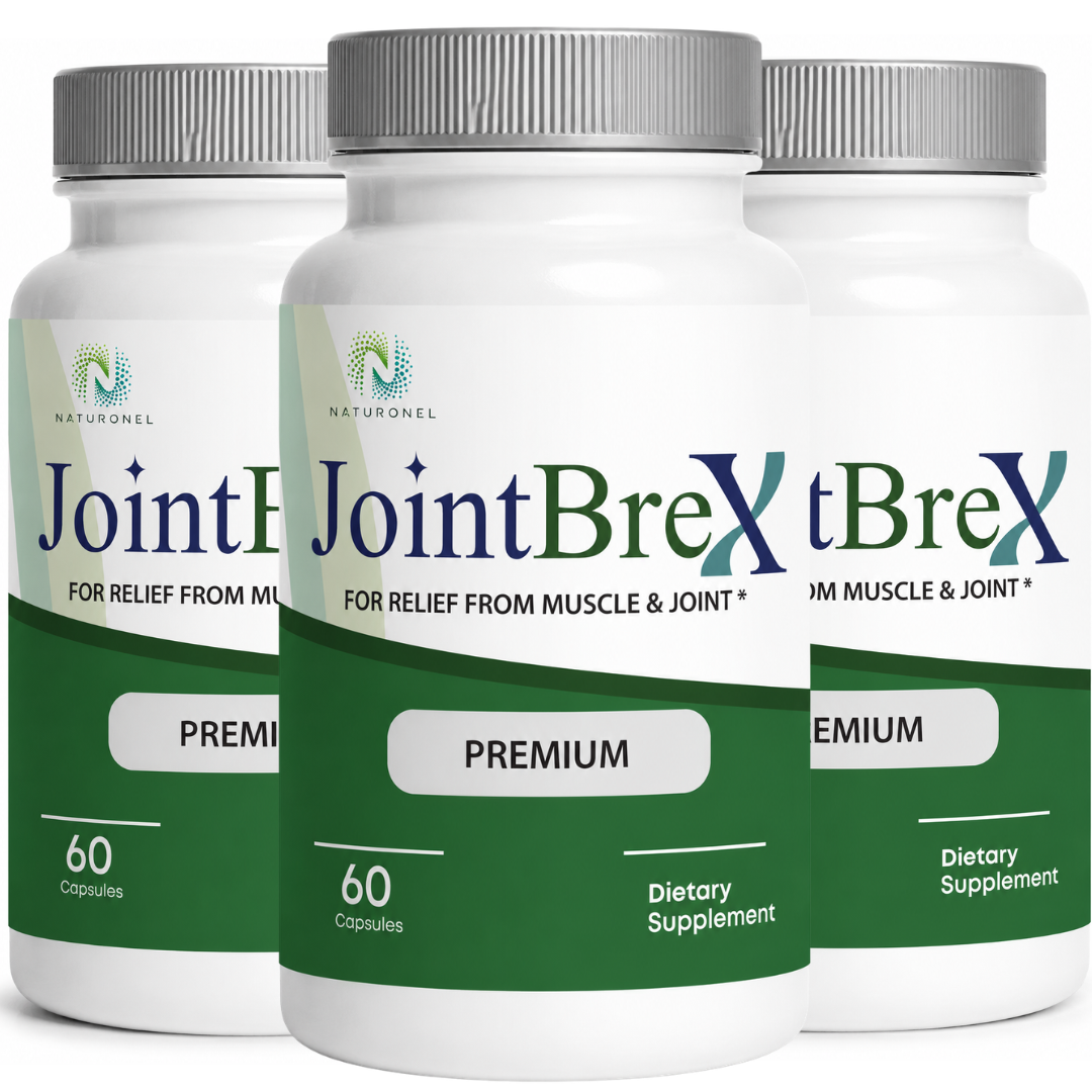 JointBreX – Advanced Joint Health Supplement with Glucosamine Sulfate, Boswellia, Chondroitin, Turmeric, MSM & Bromelain, Daily Mobility & Flexibility Support