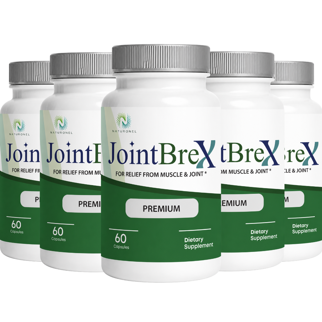 JointBreX – Advanced Joint Health Supplement with Glucosamine Sulfate, Boswellia, Chondroitin, Turmeric, MSM & Bromelain, Daily Mobility & Flexibility Support