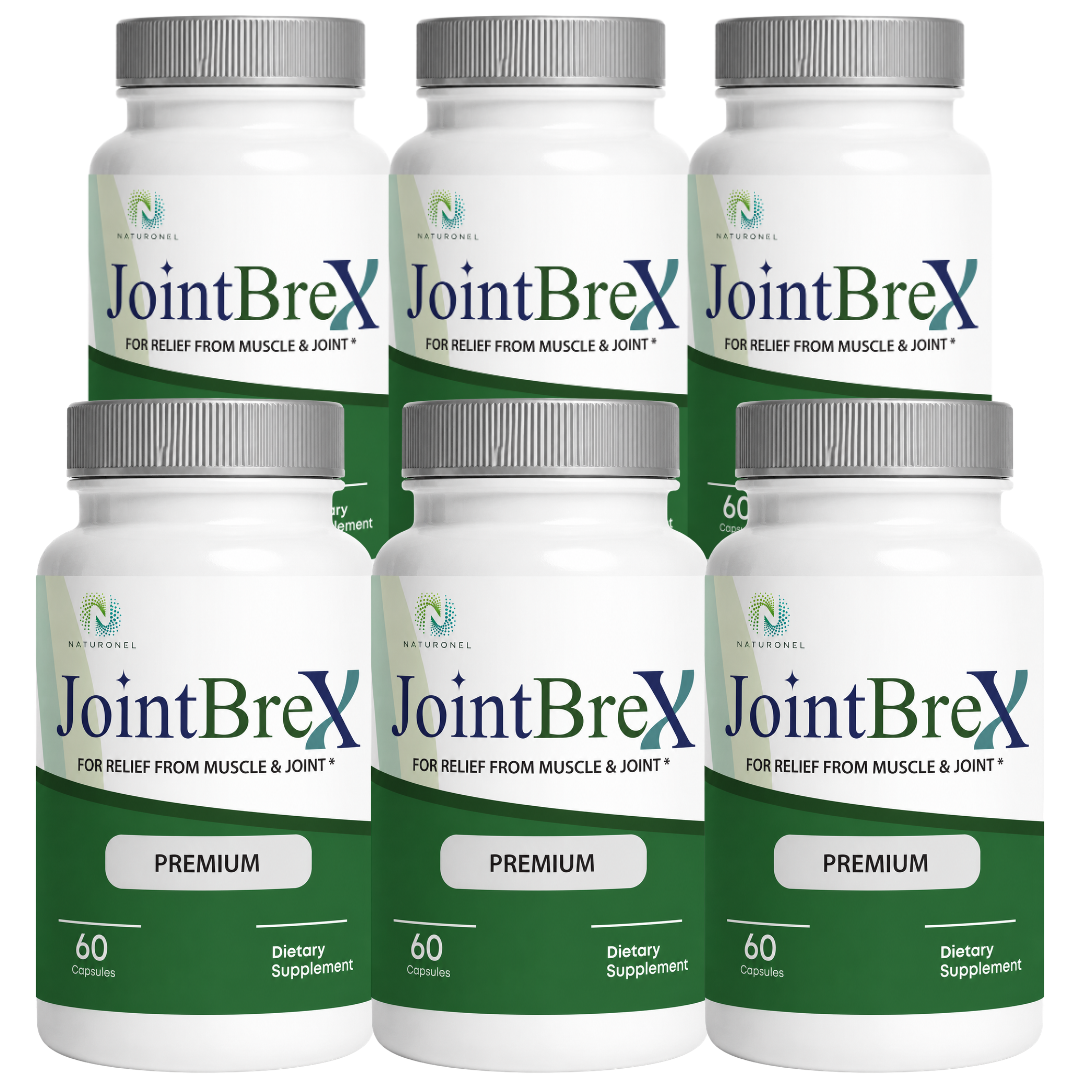 JointBreX – Advanced Joint Health Supplement with Glucosamine Sulfate, Boswellia, Chondroitin, Turmeric, MSM & Bromelain, Daily Mobility & Flexibility Support