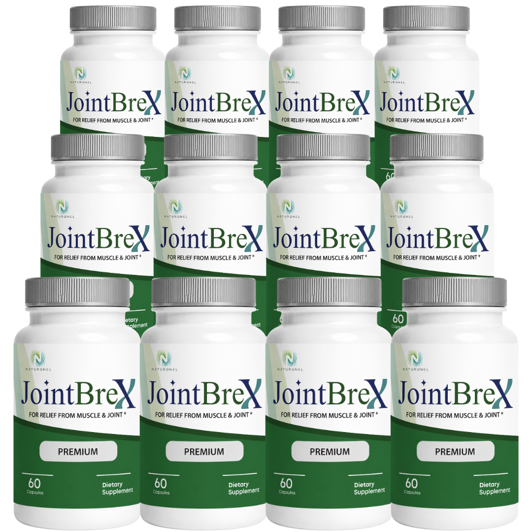 JointBreX – Advanced Joint Health Supplement with Glucosamine Sulfate, Boswellia, Chondroitin, Turmeric, MSM & Bromelain, Daily Mobility & Flexibility Support