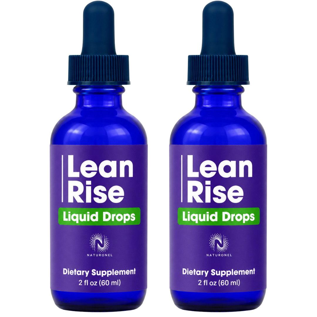 Lean Rise Liquid Drops – Daily Wellness Formula with L-Arginine, L-Glutamine & L-Tryptophan, Lemon Flavor