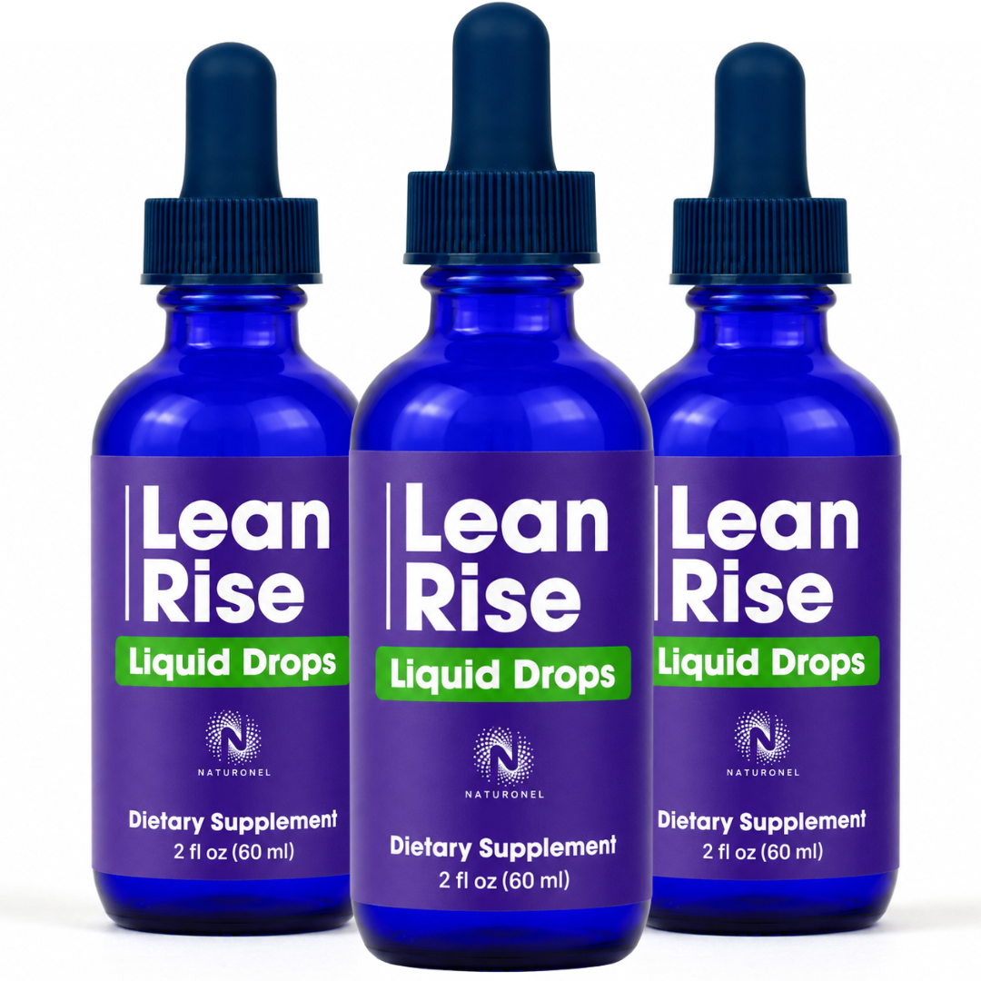 Lean Rise Liquid Drops – Daily Wellness Formula with L-Arginine, L-Glutamine & L-Tryptophan, Lemon Flavor
