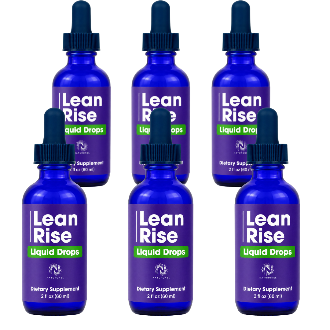 Lean Rise Liquid Drops – Daily Wellness Formula with L-Arginine, L-Glutamine & L-Tryptophan, Lemon Flavor