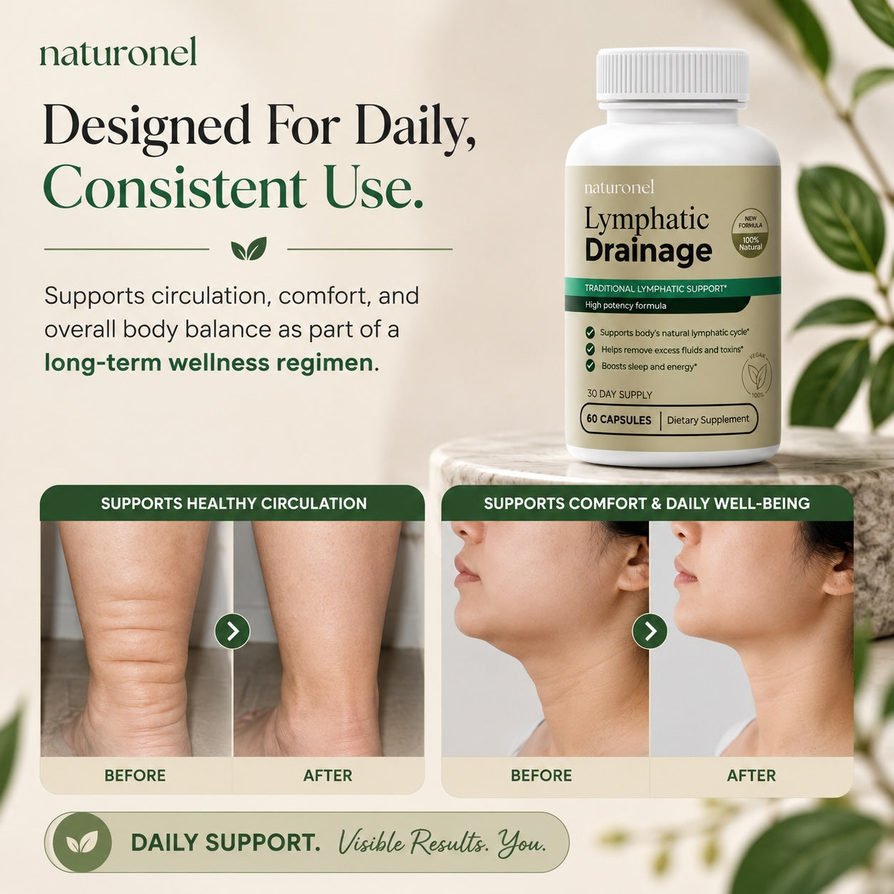 Lymphatic Drainage Supplement compare to Sculptique
