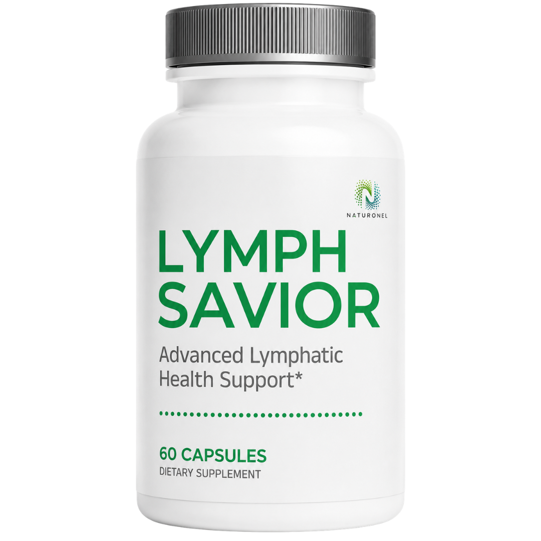 Lymph Savior – Advanced Lymphatic Health Support Formula with D-Mannose, Cranberry Juice Powder, Hibiscus Flower Extract & Dandelion Root, Premium Dietary Supplement - 60 Capsules
