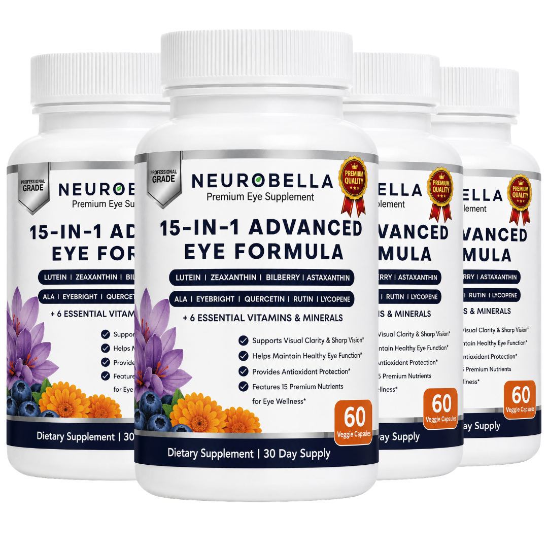 Neurobella 15-in-1 Advanced Eye Supplement - 60 Capsules