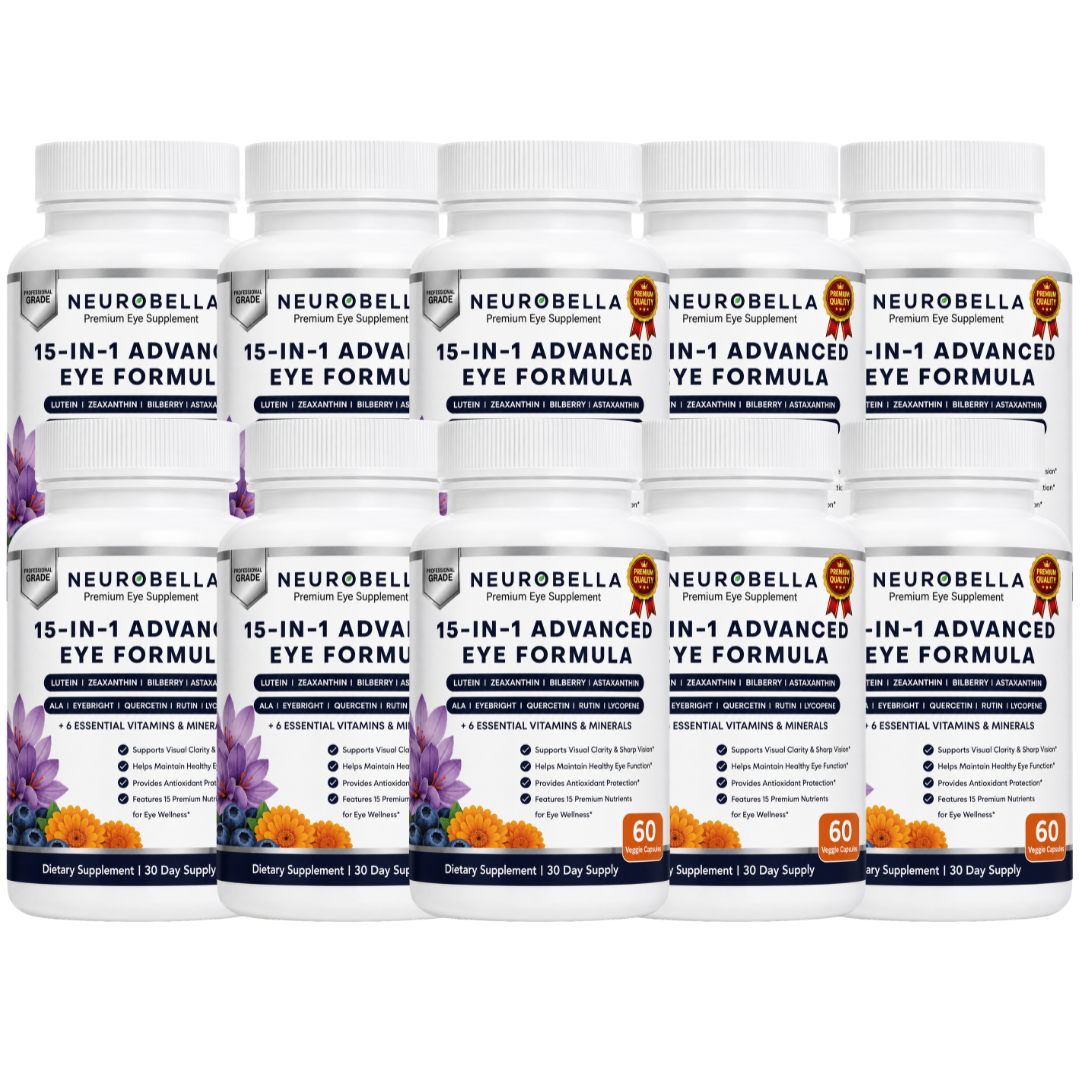 Neurobella 15-in-1 Advanced Eye Supplement - 60 Capsules