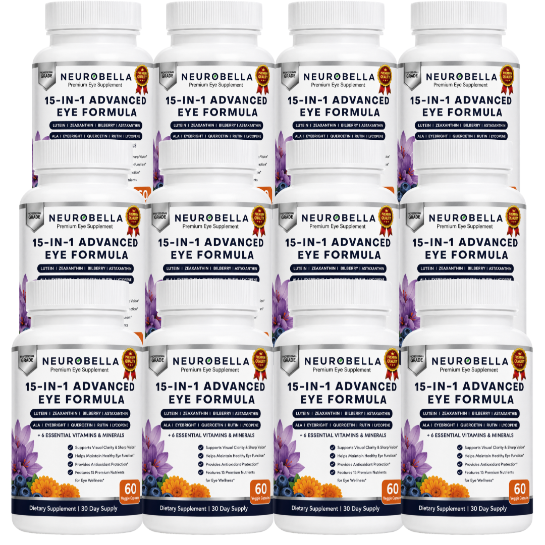 Neurobella 15-in-1 Advanced Eye Supplement - 60 Capsules
