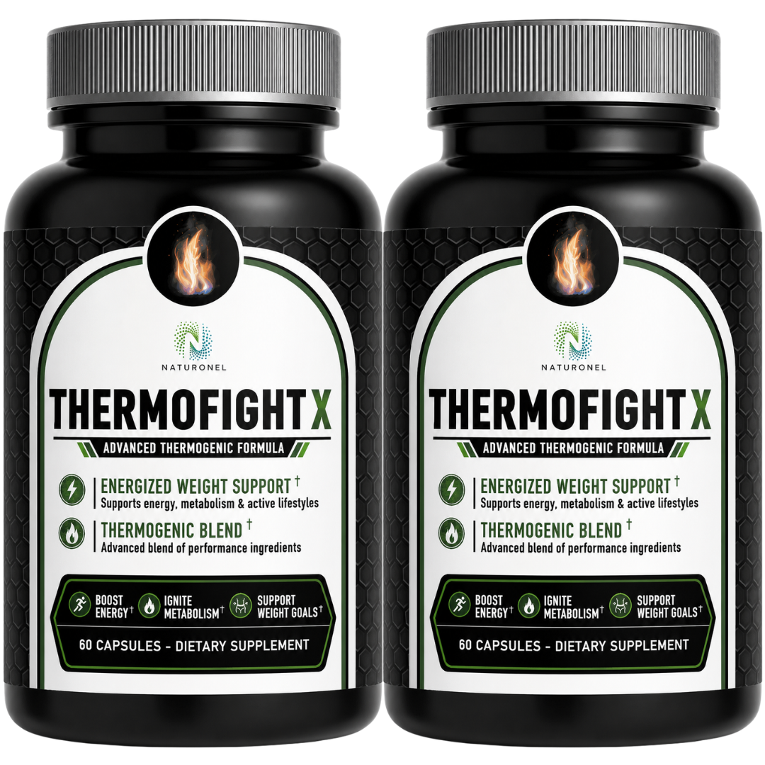ThermoFight X – Advanced Thermogenic Formula for Energy, Metabolism Support & Active Lifestyle, Daily Weight Management Supplement