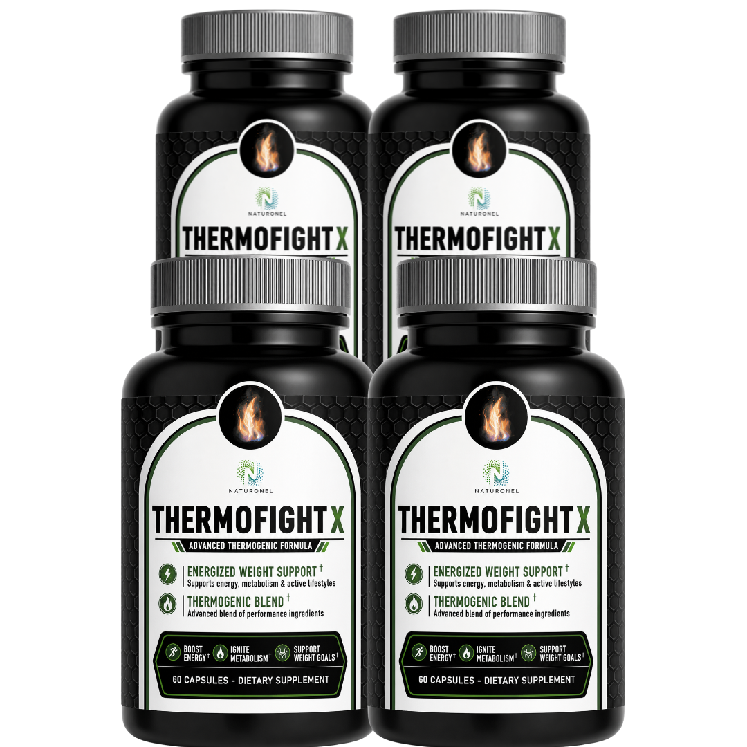 ThermoFight X – Advanced Thermogenic Formula for Energy, Metabolism Support & Active Lifestyle, Daily Weight Management Supplement