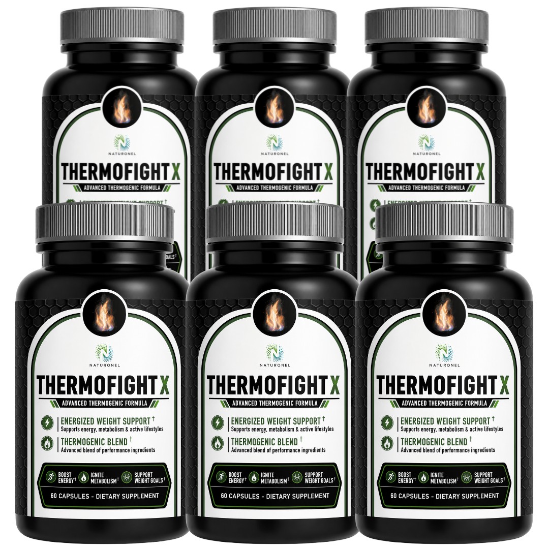 ThermoFight X – Advanced Thermogenic Formula for Energy, Metabolism Support & Active Lifestyle, Daily Weight Management Supplement