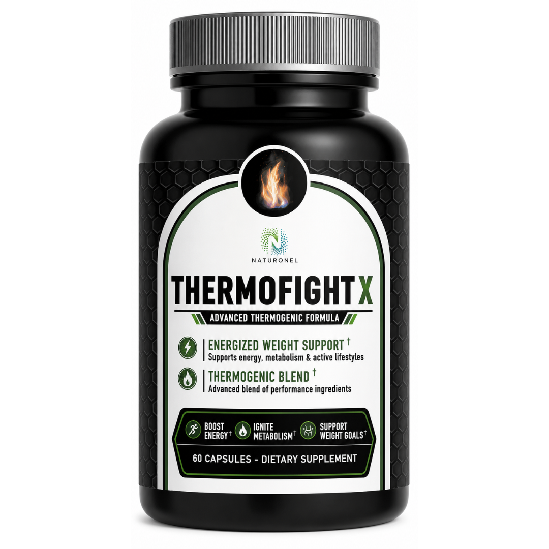 ThermoFight X – Advanced Thermogenic Formula for Energy, Metabolism Support & Active Lifestyle, Daily Weight Management Supplement