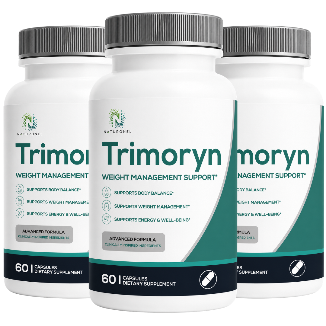 Trimoryn – Advanced Multi-Ingredient Formula with Green Coffee Bean Extract, Green Tea Extract, Raspberry Ketone, Garcinia Cambogia & Caffeine, Dietary Supplement - 3 Bottle