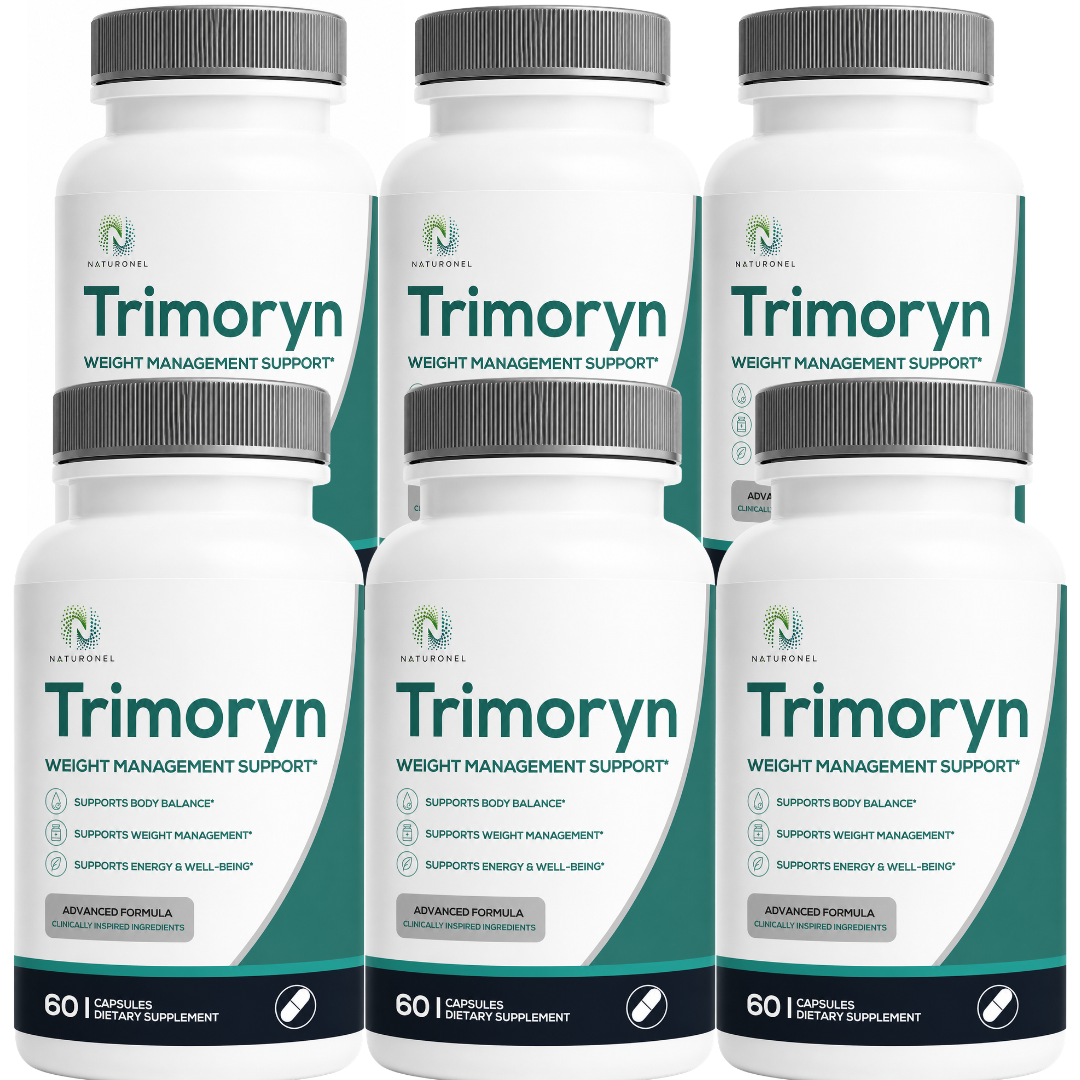 Trimoryn (6 Pack) Advanced Multi-Ingredient Formula with Green Coffee Bean Extract, Green Tea Extract, Raspberry Ketone, Garcinia Cambogia & Caffeine, Dietary Supplement