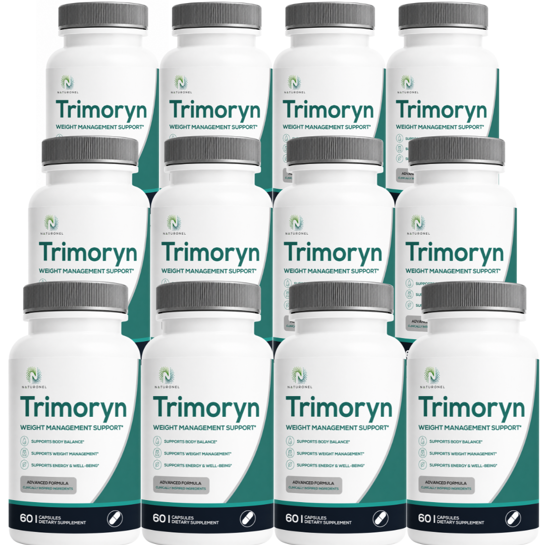 Trimoryn (12 Pack) Advanced Multi-Ingredient Formula with Green Coffee Bean Extract, Green Tea Extract, Raspberry Ketone, Garcinia Cambogia & Caffeine, Dietary Supplement